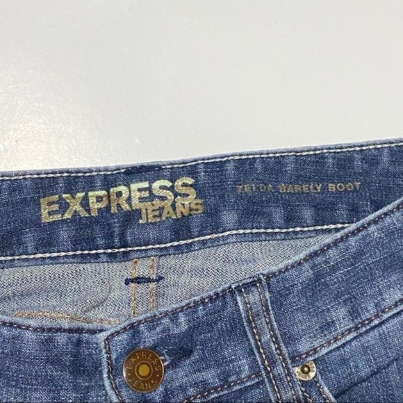 Express Zelda Barely Boot Jeans 6 - Picture 2 of 7